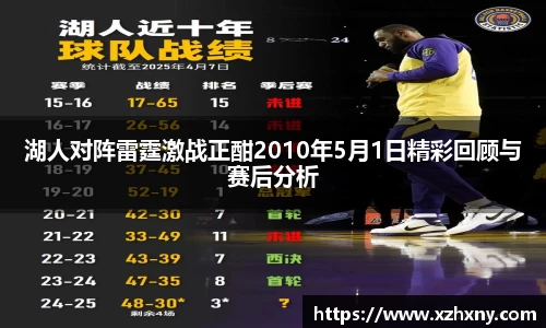 湖人对阵雷霆激战正酣2010年5月1日精彩回顾与赛后分析